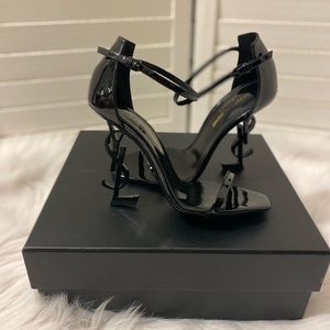 Ysl opyum sandals in patent leather